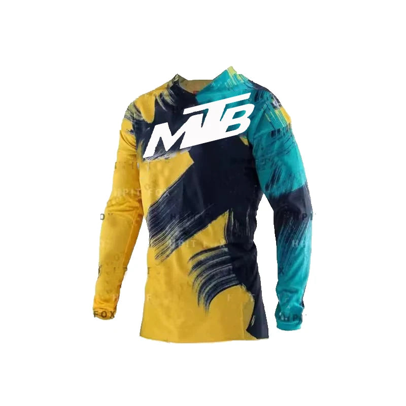 2025 Motocross Mountain Enduro Bike Clothing Bicycle Moto Downhill T-shirt Women Men Cycling Jersey MTB Shirts BMX