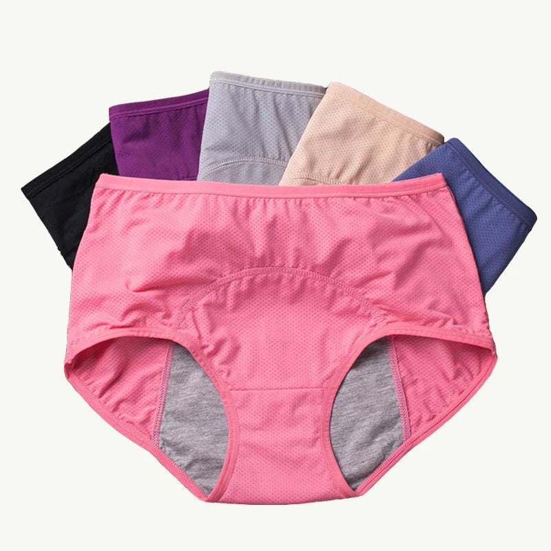 3pcs Leak Proof Menstrual Panties Physiological Pants Women Underwear Period  Waterproof  Briefs Dropshipping