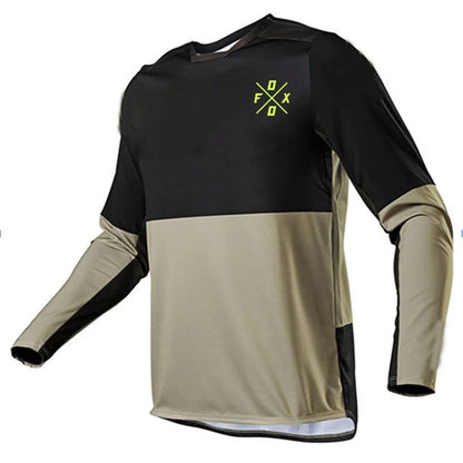 2020 Motochross Mountain Enduro Bike Clothing Moto Downhill T-shirt Ranger Foxo Men's Bike Jersey Mountain Bike Shirt BMX