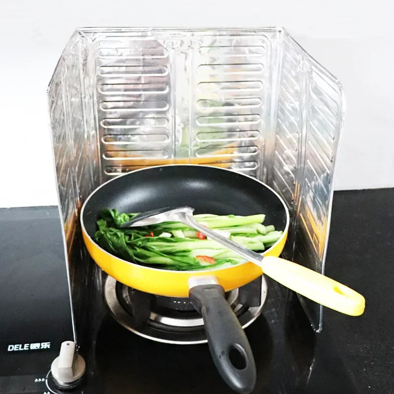 Kitchen Cleaning Tools Stove Oil-Proof Splash Guard Board Article for The Kitchen Removable Cooking Frying Oil Gas Kitchenware