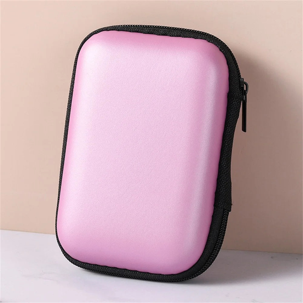 Travel Storage Bag Charging Case for Data Cables Earphone Package Zipper Bag Portable Travel Cable Organizer Electronics Storage