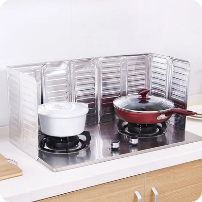 Kitchen Cleaning Tools Stove Oil-Proof Splash Guard Board Article for The Kitchen Removable Cooking Frying Oil Gas Kitchenware