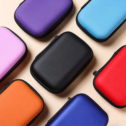 Travel Storage Bag Charging Case for Data Cables Earphone Package Zipper Bag Portable Travel Cable Organizer Electronics Storage