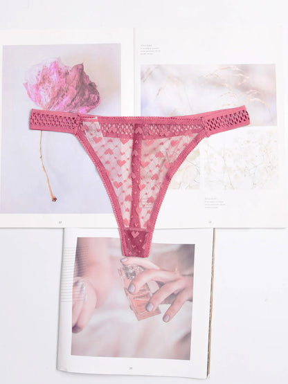 Sexy Ladies Cotton Mesh Transparent Panties Thongs String lingerie Fashion Low-Rise Women Underwear Seamless Briefs 1pcs yq01