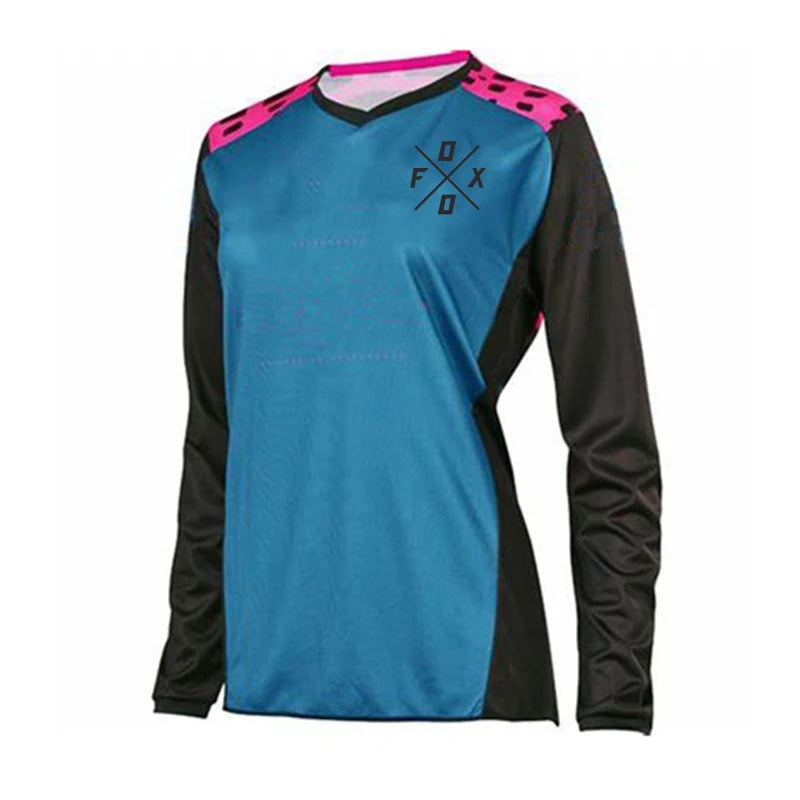 2020 Motochross Mountain Enduro Bike Clothing Moto Downhill T-shirt Ranger Foxo Men's Bike Jersey Mountain Bike Shirt BMX