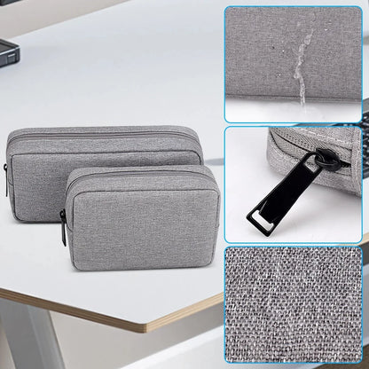 Storage Bag Cable Cord Organizer Travel Bag Small Electronics SD Card Power Bank Storage Bag