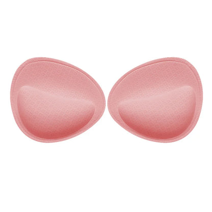 6cm Latex Thick Push Up Bra Pads Inserts Women Underwear Breast Lift Breathable Padded Bra Pad Lining Swimsuit Bra Insert