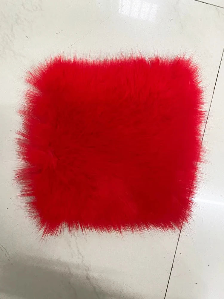 ZADORIN Luxury Big Collar Spliced Cropped Faux Fur Coat Woman Clothing Thicken Furry Faux Fur Jacket Winter Fur Coats Top Mujer