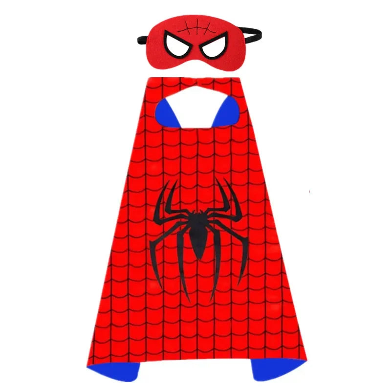 Superhero Capes for Kids, Cool Halloween Costume Cosplay Festival Party Supplies Favors Dress Up, for 3-12 Year Old Boys Girls
