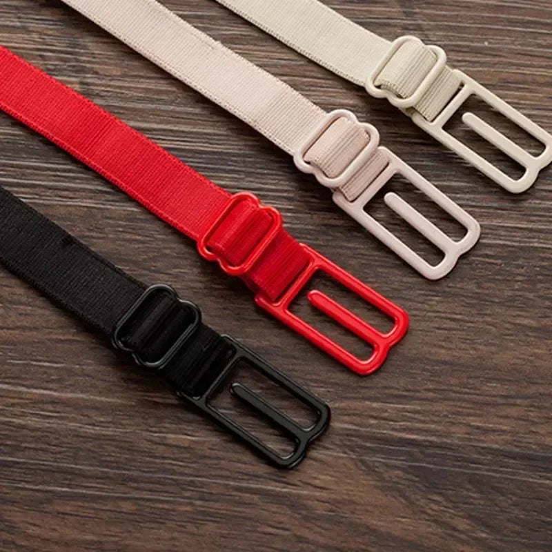 Adjustable Bra Strap Buckle Anti-slip Invisible Shoulder Straps Belt Women Underwear Lingerie Backstraps Intimates Accessories