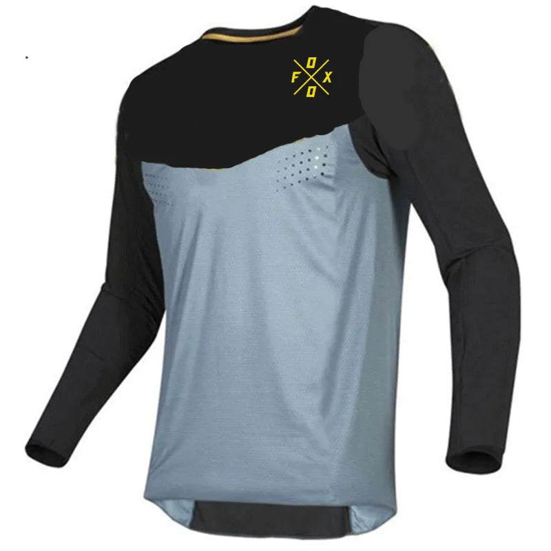 2020 Motochross Mountain Enduro Bike Clothing Moto Downhill T-shirt Ranger Foxo Men's Bike Jersey Mountain Bike Shirt BMX