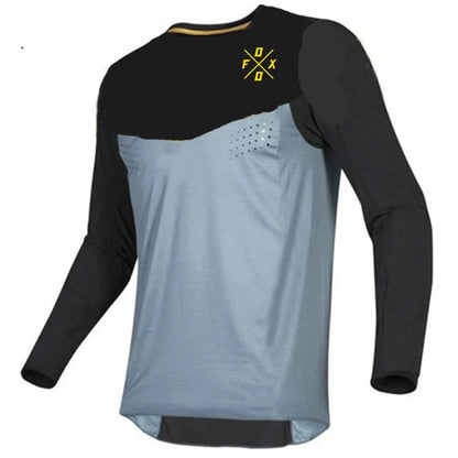 2020 Motochross Mountain Enduro Bike Clothing Moto Downhill T-shirt Ranger Foxo Men's Bike Jersey Mountain Bike Shirt BMX