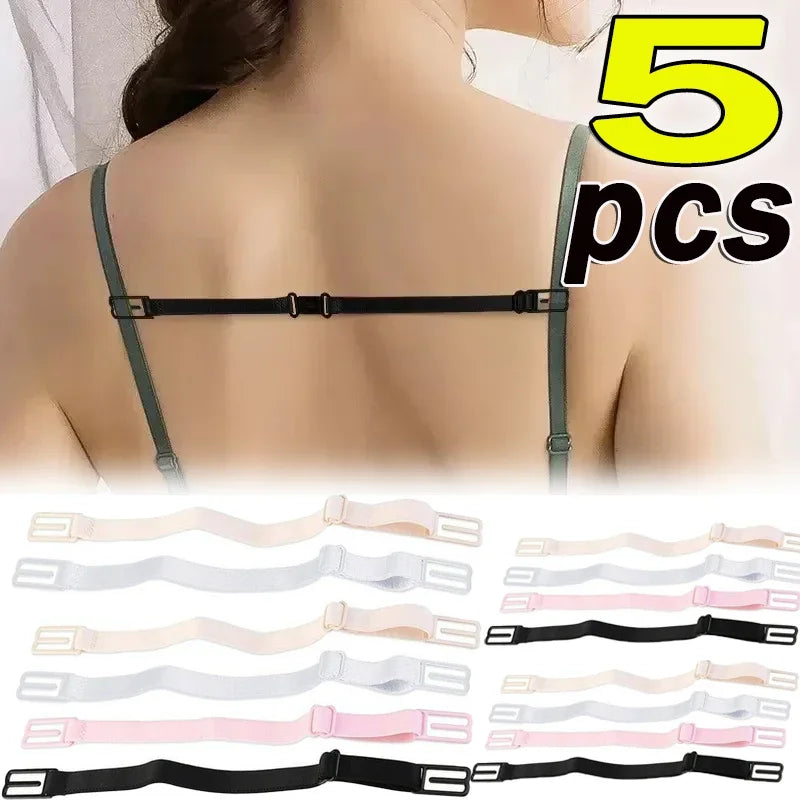 Adjustable Bra Strap Buckle Anti-slip Invisible Shoulder Straps Belt Women Underwear Lingerie Backstraps Intimates Accessories