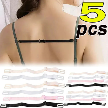 Adjustable Bra Strap Buckle Anti-slip Invisible Shoulder Straps Belt Women Underwear Lingerie Backstraps Intimates Accessories
