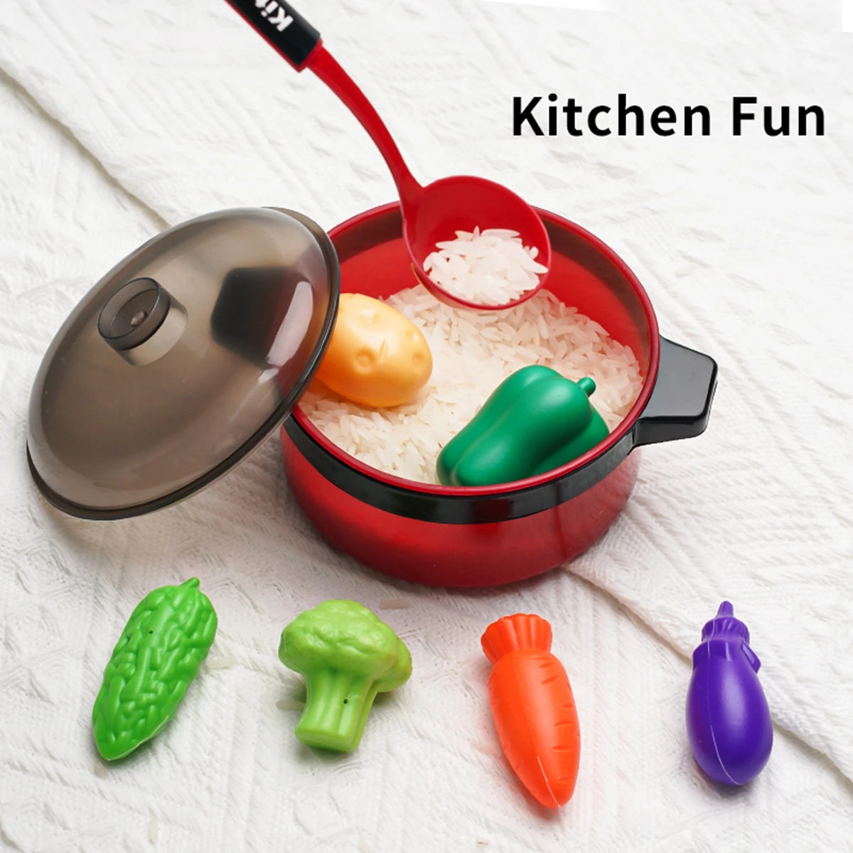 Children's simulated high fidelity cooking toys, home and school use chefs to pretend toy sets suitable for role-playing kitchen