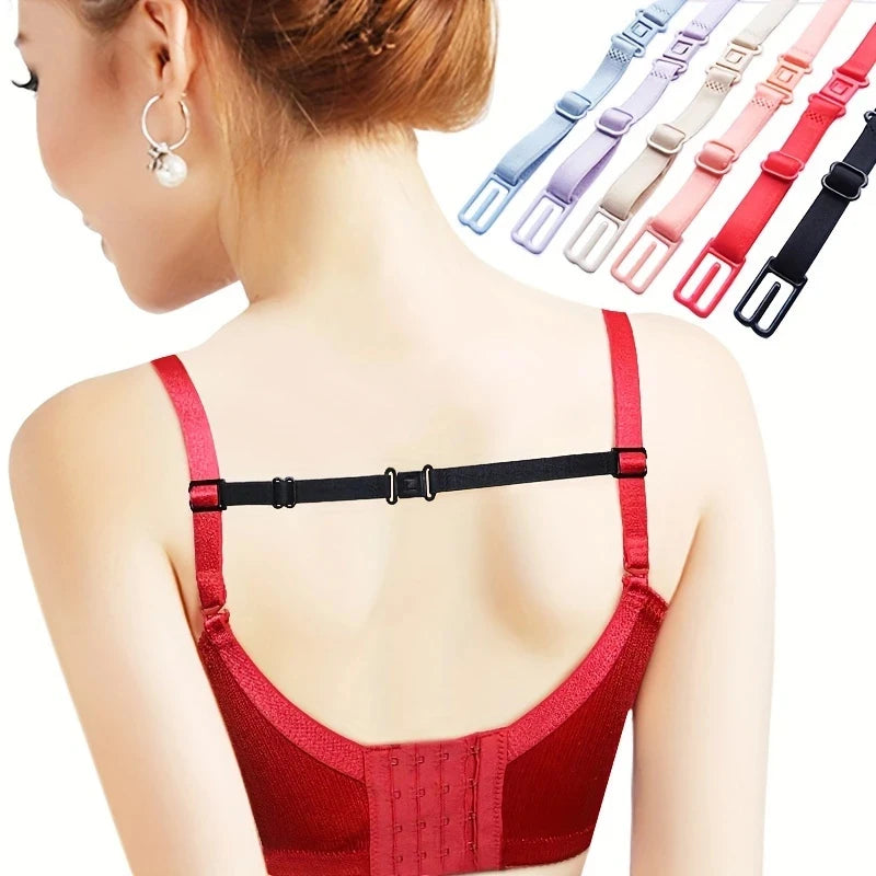 Adjustable Bra Strap Buckle Anti-slip Invisible Shoulder Straps Belt Women Underwear Lingerie Backstraps Intimates Accessories