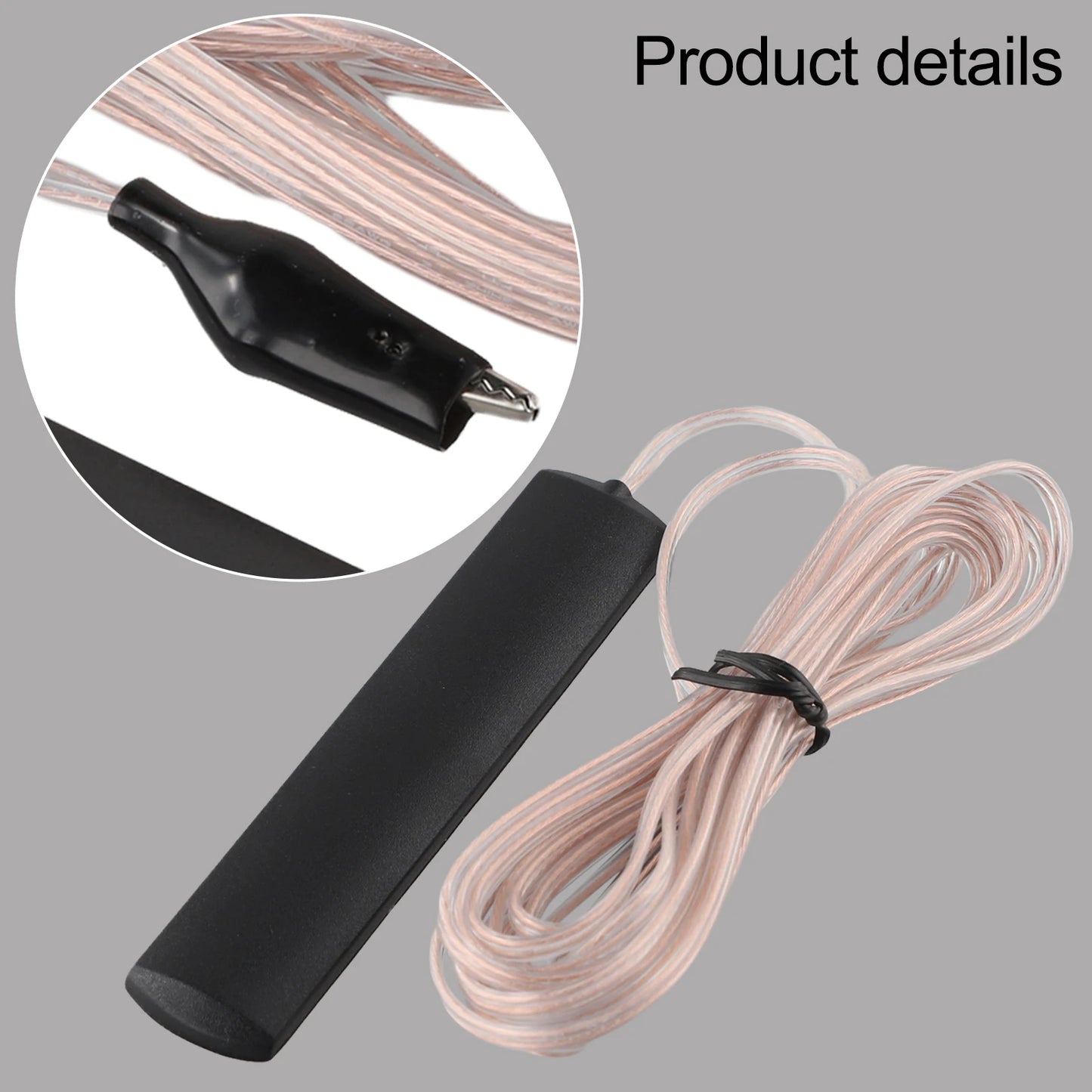 Antenna Home Indoor Radio FM Stereo Antenna Signal High Gain Booster 85-112MHz Pure Copper Wire Antenna Car Consumer Electronics