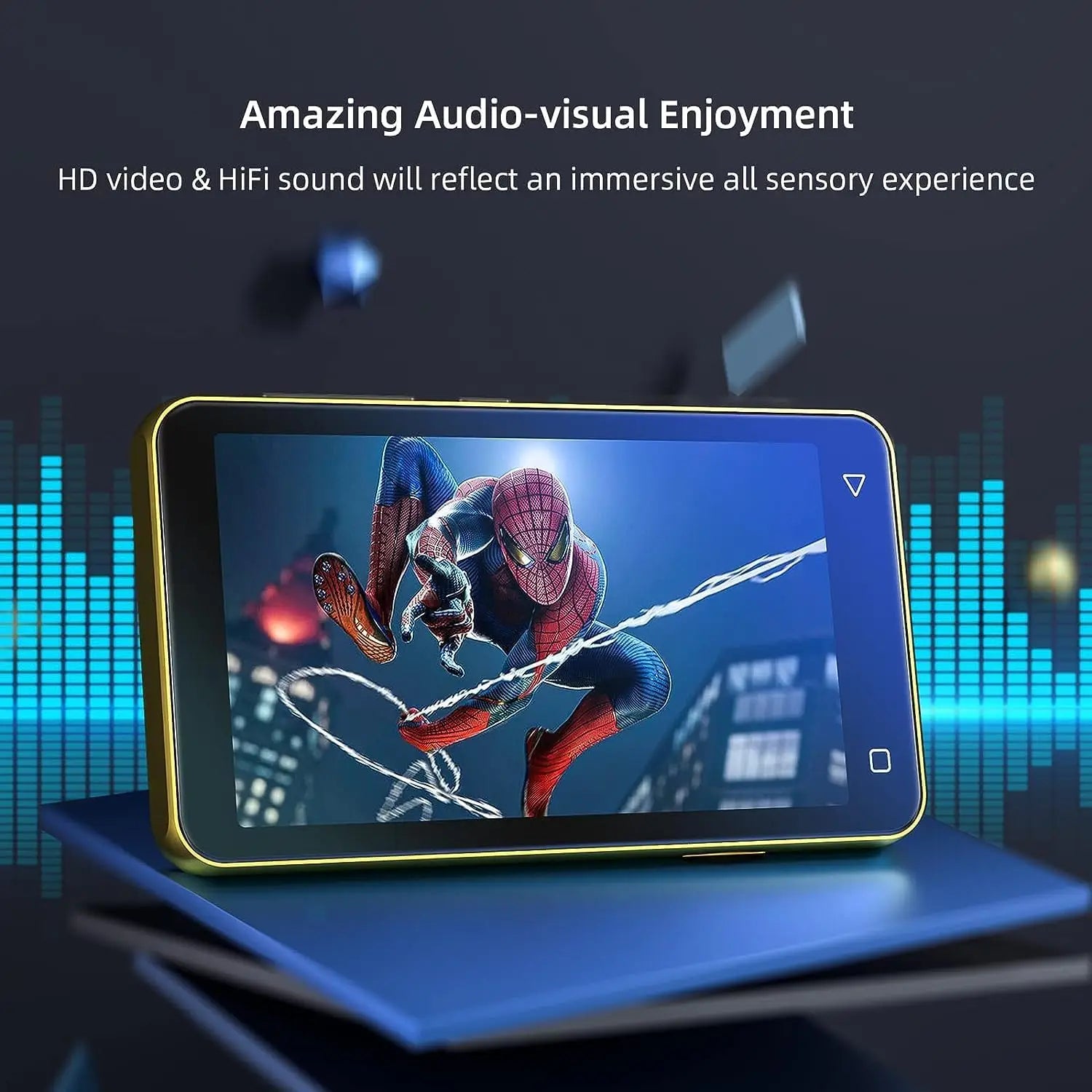 reproductor mp3 player bluetooth speakers, dap music player with spotify, Electronics mp4 walkman, up to 1TB