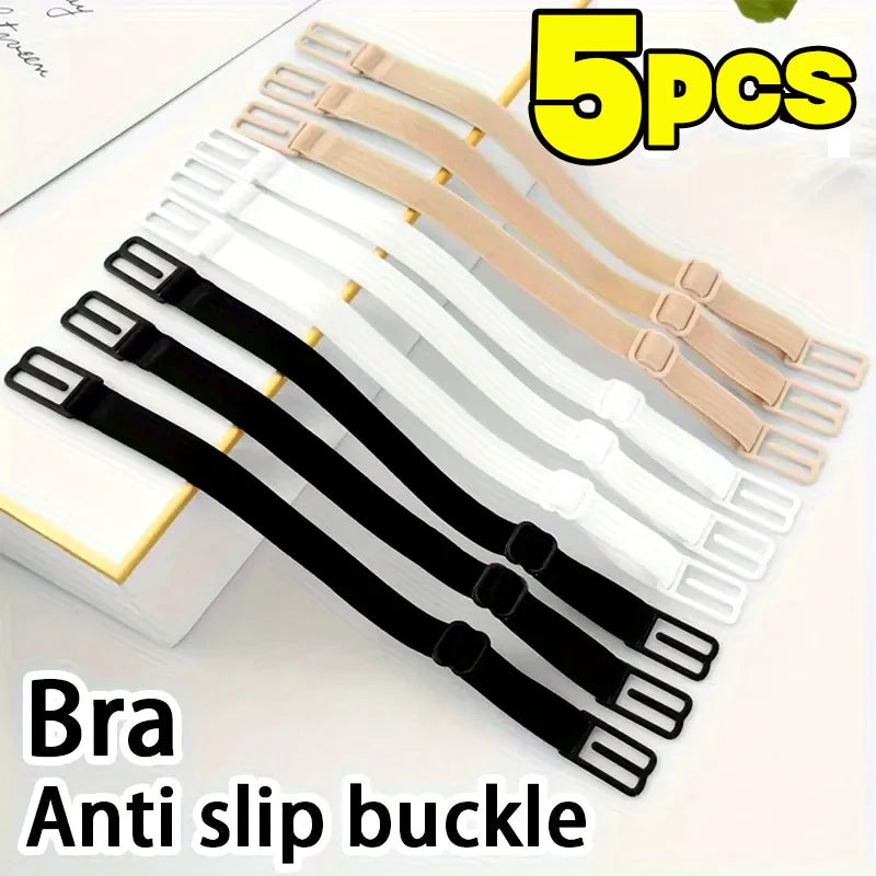 Adjustable Bra Strap Buckle Anti-slip Invisible Shoulder Straps Belt Women Underwear Lingerie Backstraps Intimates Accessories