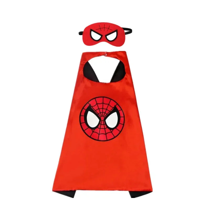 Superhero Capes for Kids, Cool Halloween Costume Cosplay Festival Party Supplies Favors Dress Up, for 3-12 Year Old Boys Girls