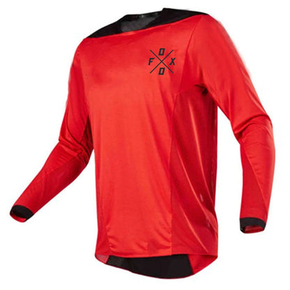 2020 Motochross Mountain Enduro Bike Clothing Moto Downhill T-shirt Ranger Foxo Men's Bike Jersey Mountain Bike Shirt BMX