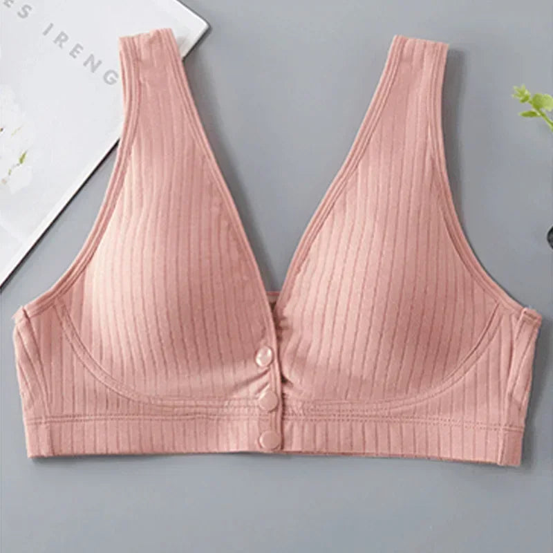 Cotton Maternity Nursing Bras Pregnant Breastfeeding Pregnancy Women Underwear Breast Feeding Bra Soutien Gorge Allaitement