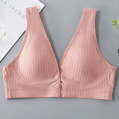 Cotton Maternity Nursing Bras Pregnant Breastfeeding Pregnancy Women Underwear Breast Feeding Bra Soutien Gorge Allaitement