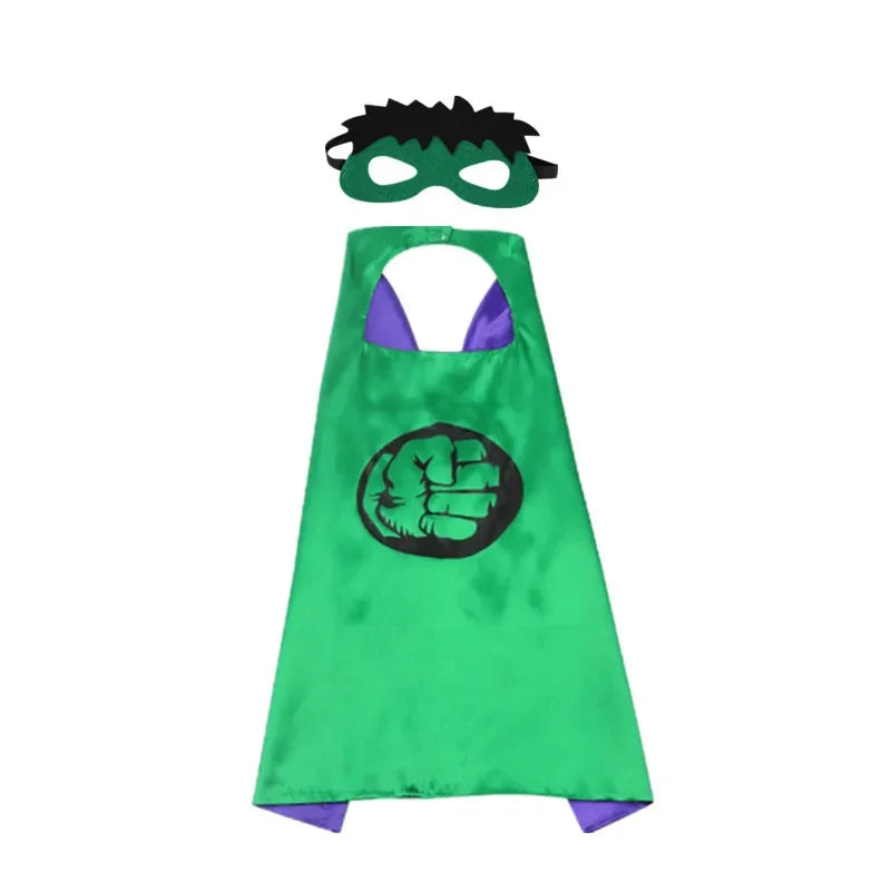 Superhero Capes for Kids, Cool Halloween Costume Cosplay Festival Party Supplies Favors Dress Up, for 3-12 Year Old Boys Girls