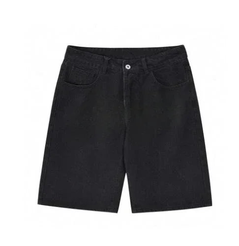 Embroidered Shorts Y2K Streetwear Man Woman Clothing Harajuku Hip Hop Baggy Denim Gym Shorts Gothic Summer Basketball Shorts