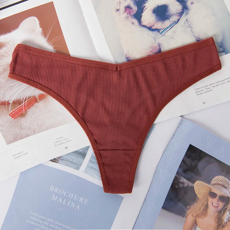 Sexy Ladies Cotton Mesh Transparent Panties Thongs String lingerie Fashion Low-Rise Women Underwear Seamless Briefs 1pcs yq01