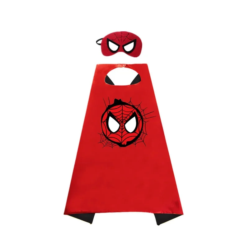 Superhero Capes for Kids, Cool Halloween Costume Cosplay Festival Party Supplies Favors Dress Up, for 3-12 Year Old Boys Girls