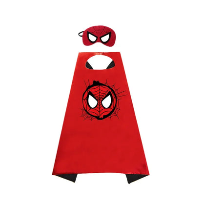 Superhero Capes for Kids, Cool Halloween Costume Cosplay Festival Party Supplies Favors Dress Up, for 3-12 Year Old Boys Girls
